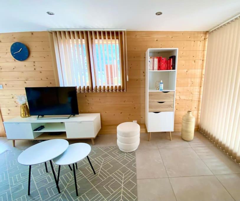 Androsace Appartement Dans Chalet Bois Avec Jacuzzi Privatif Terrasse Et Vue Montagne Les Villards-sur-Thônes 외부 사진